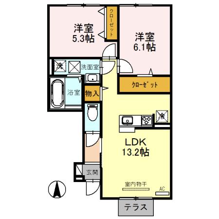 間取図(平面図)
