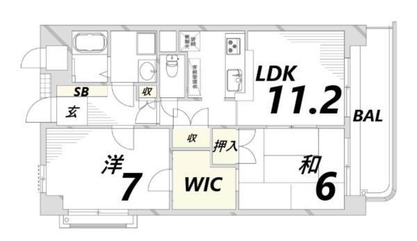間取図(平面図)