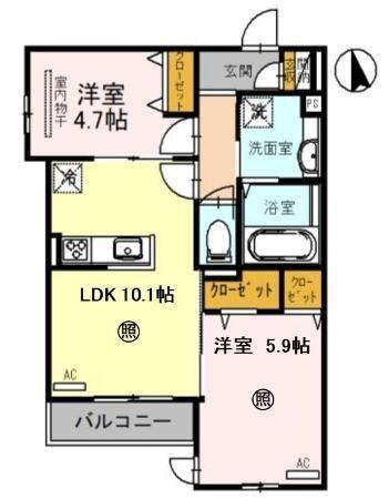 間取図(平面図)