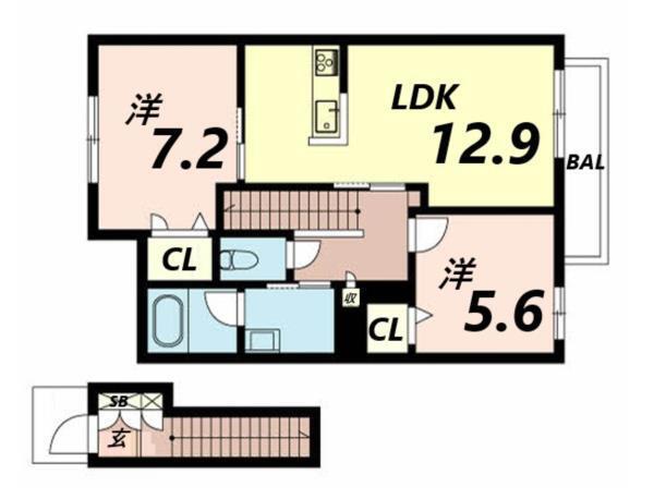 間取図(平面図)