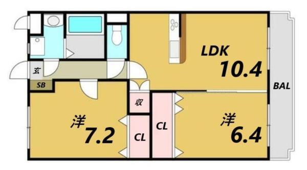 間取図(平面図)