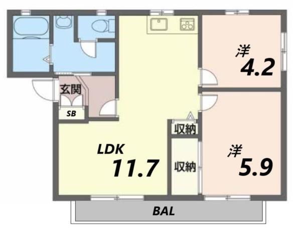 間取図(平面図)