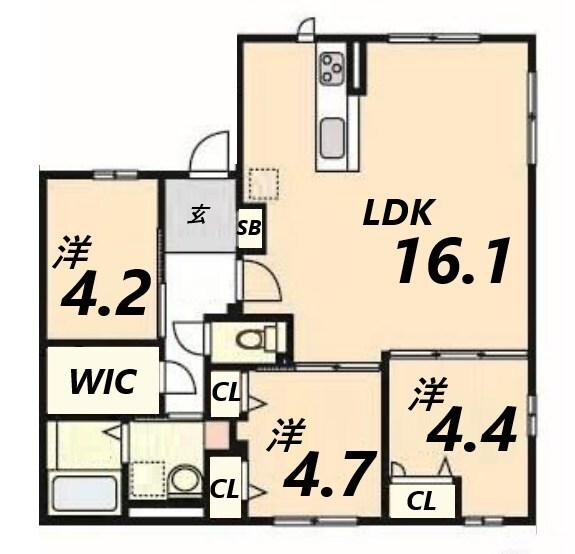 間取図(平面図)