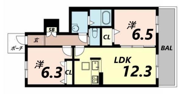 間取図(平面図)