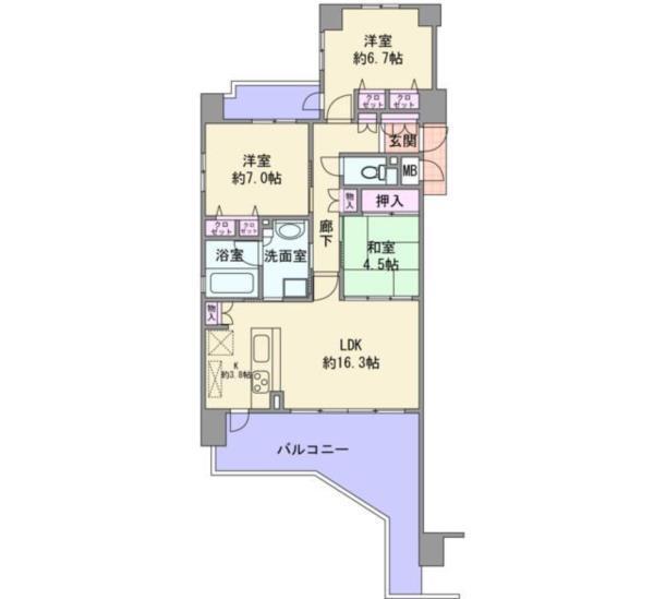 間取図(平面図)