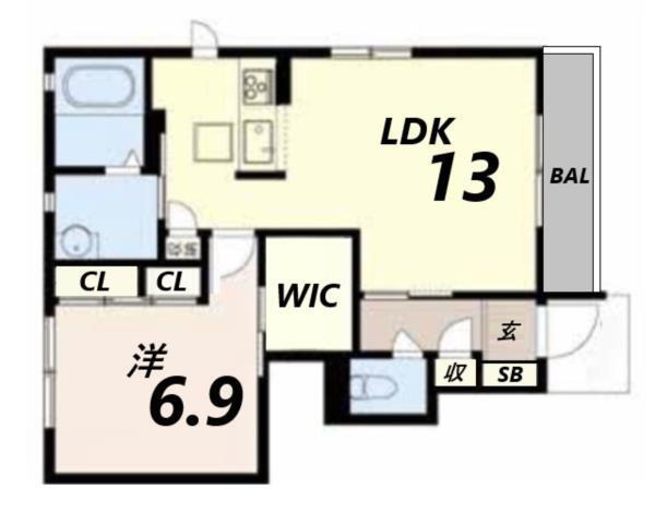 間取図(平面図)