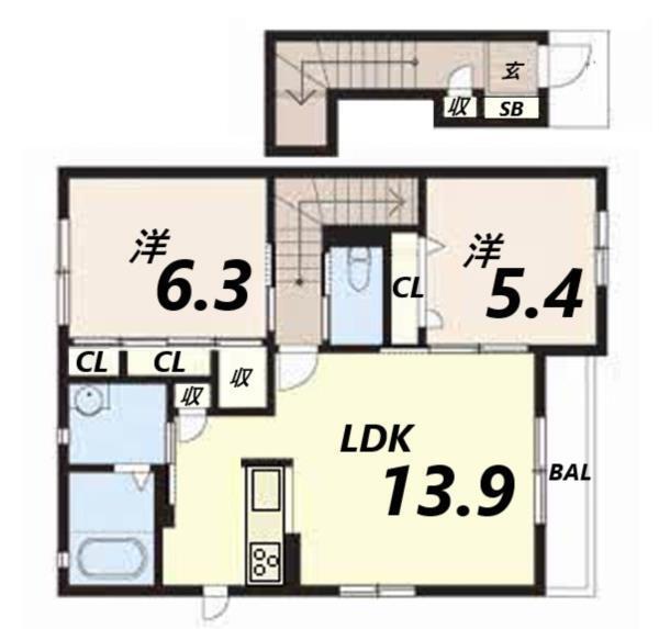 間取図(平面図)