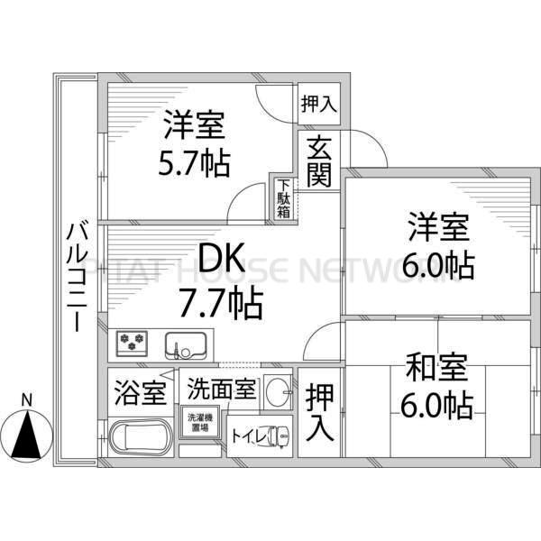 間取図(平面図)