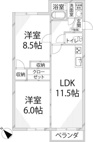 間取図(平面図)