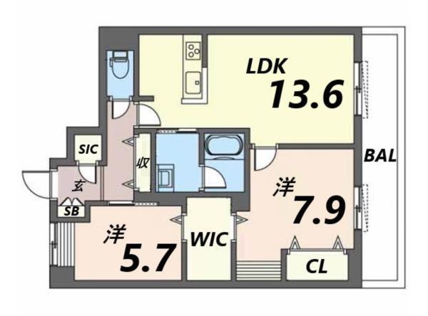 間取図(平面図)
