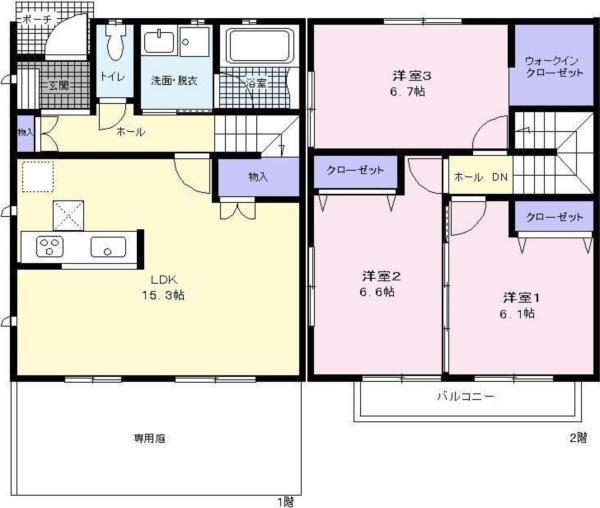 間取図(平面図)