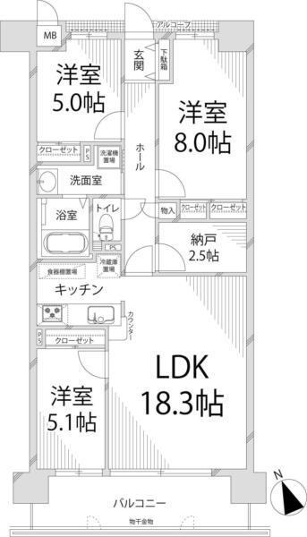間取図(平面図)