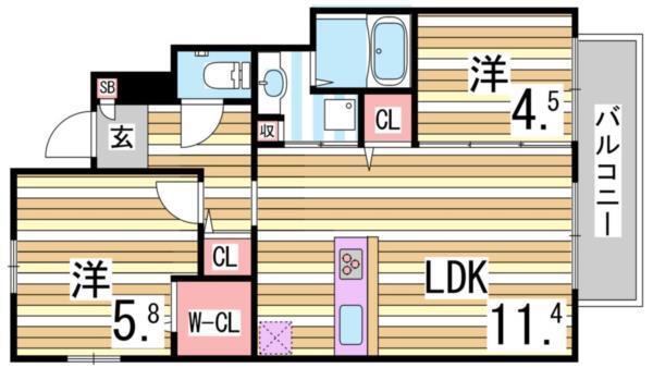 間取図(平面図)