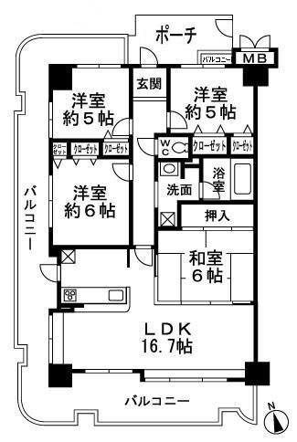間取図(平面図)