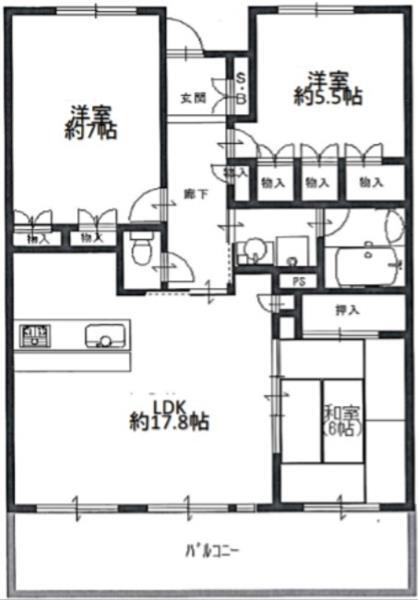 間取図(平面図)