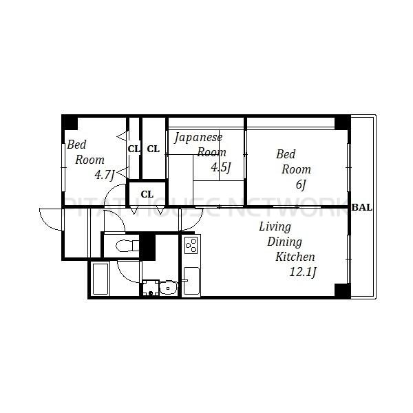 間取図(平面図)