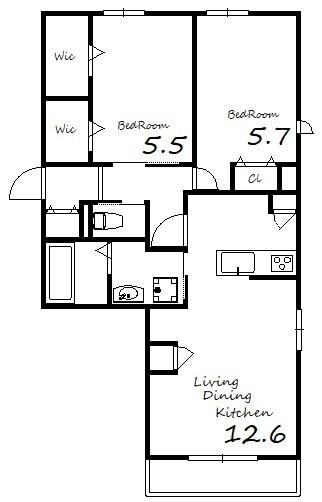 間取図(平面図)