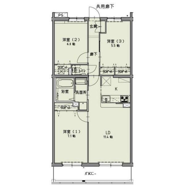 間取図(平面図)