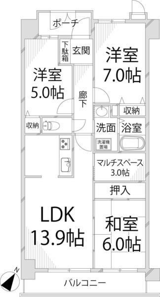 間取図(平面図)