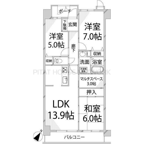 間取図(平面図)