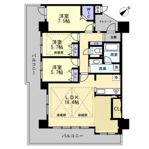 間取図(平面図)