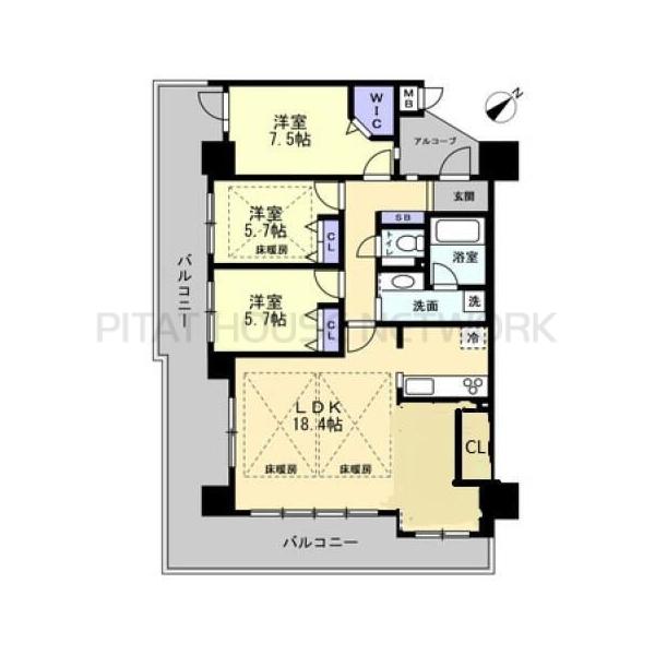 間取図(平面図)