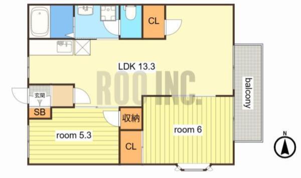 間取図(平面図)