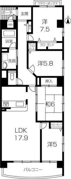 間取図(平面図)
