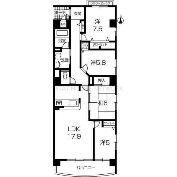 間取図(平面図)