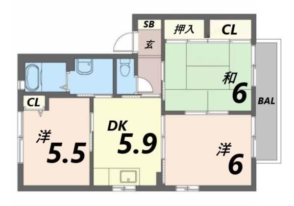 間取図(平面図)