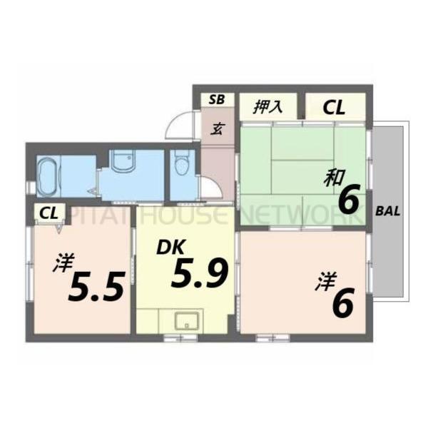 間取図(平面図)