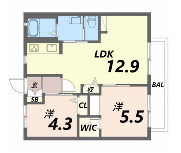間取図(平面図)