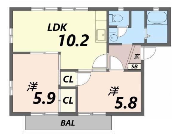 間取図(平面図)
