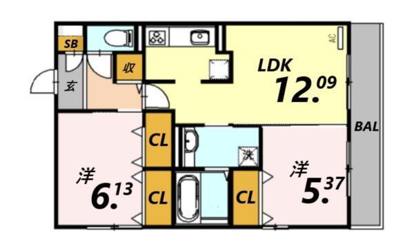 間取図(平面図)