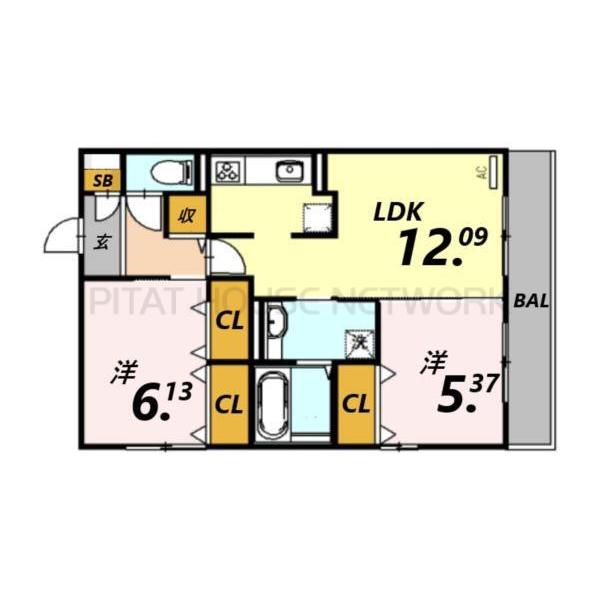 間取図(平面図)