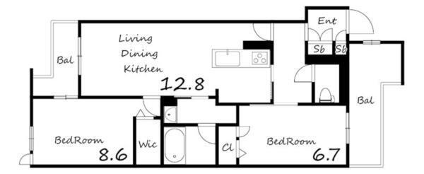間取図(平面図)