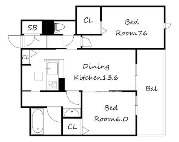 間取図(平面図)
