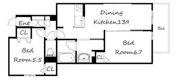間取図(平面図)