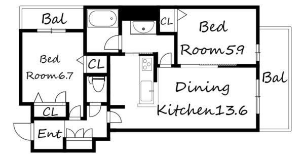 間取図(平面図)