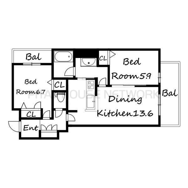 間取図(平面図)