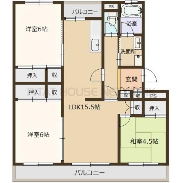 間取図(平面図)
