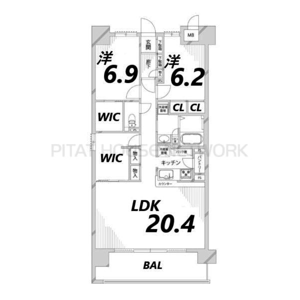 間取図(平面図)
