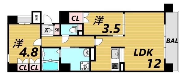 間取図(平面図)