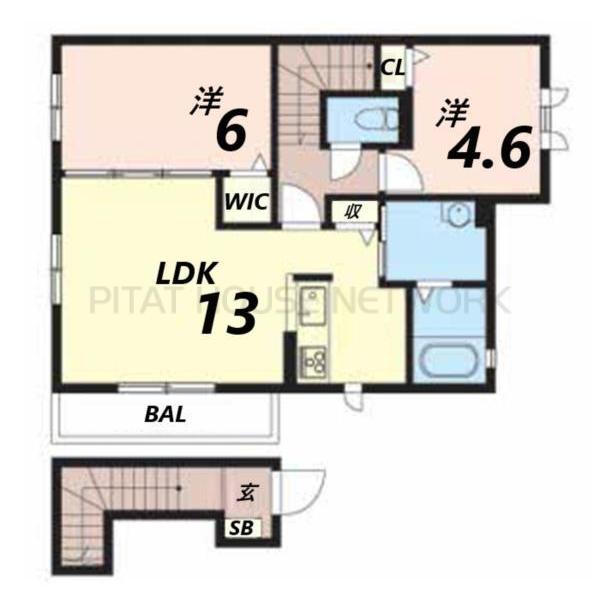間取図(平面図)