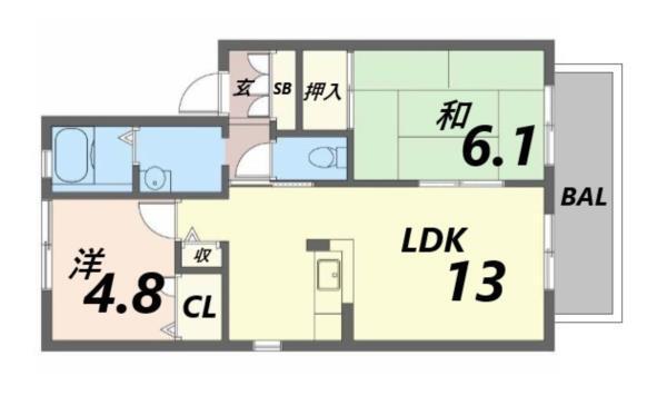 間取図(平面図)