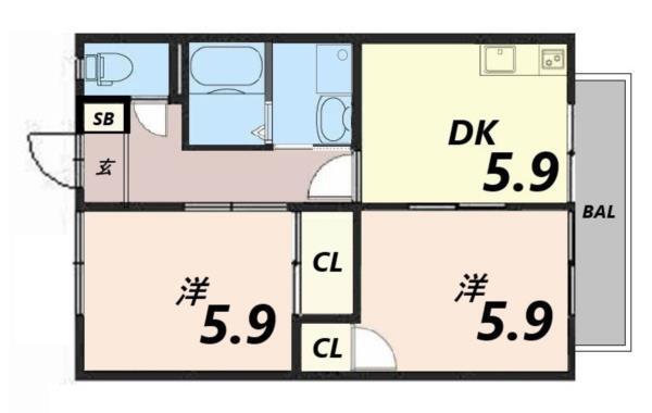 間取図(平面図)