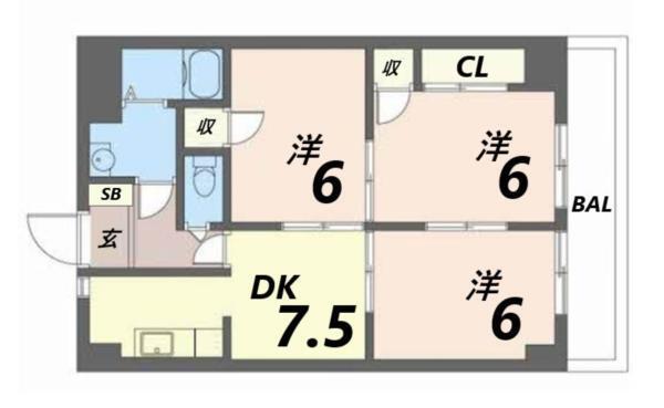 間取図(平面図)