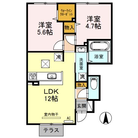 間取図(平面図)