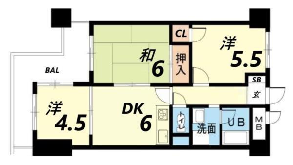 間取図(平面図)