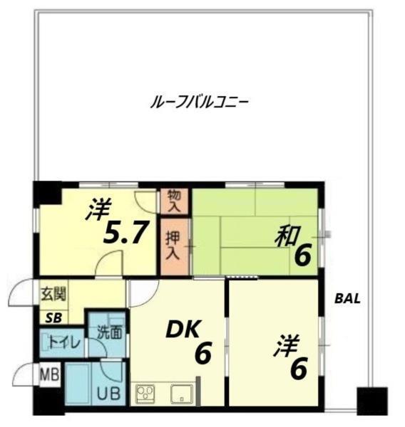 間取図(平面図)